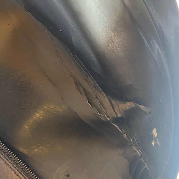 Nine West Gallivant Black Heeled Boots Size 8.5 - Picture 6 of 16